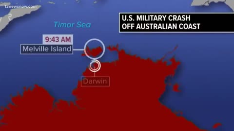 3 usa marine killed; 20 injured after milatary aircraft crashes in Australia