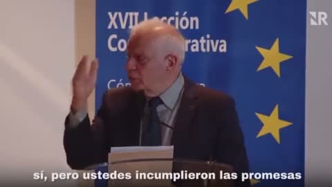 "JOSEP BORRELL" JEFE DIPLOMÁTICO DE LA UE RECONOCE, LA OTAN VIOLÓ ACUERDO DE NO ACERCARSE A RUSIA.