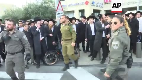 Israel police end protest by ultra-Orthodox Jews