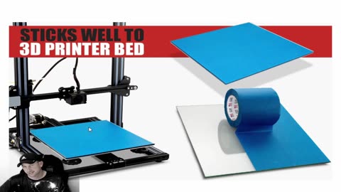 Bed Adhesion Simple Inexpensive Reusable Fix. 3D Filament Not Sticking to Bed 3D Printer CR 6 Max