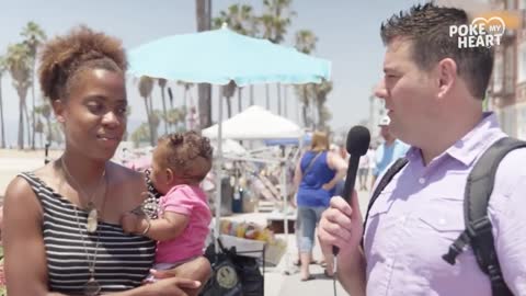 Homeless Girl Celebrates Birthday at the Beach