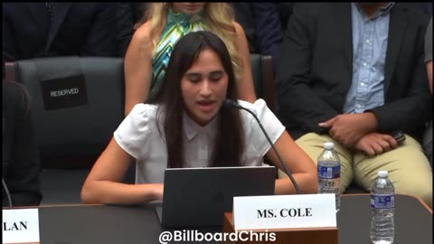 Chloe Cole Demands an End to Child Mutilation