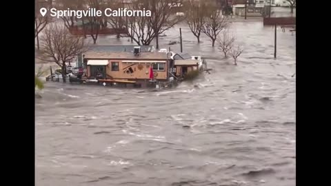 🚨UPDATE PDS: Catastrophic flash flooding in Springville | California