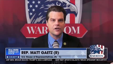 Matt Gaetz: 'Why am I to blame for the chaos?'