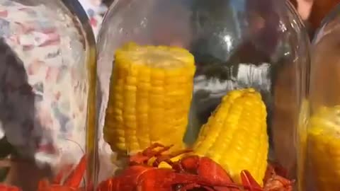 Crayfish cooking