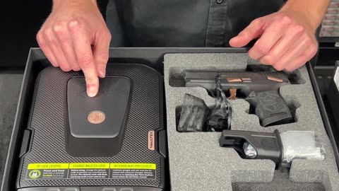 Quick Look of What's in The Box- Sig Sauer Rose Edition 380 ACP at The Gun Parlor
