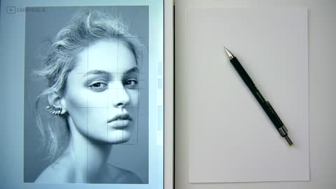 How to draw a face for beginners from sketch to finish | Emmy Kalia