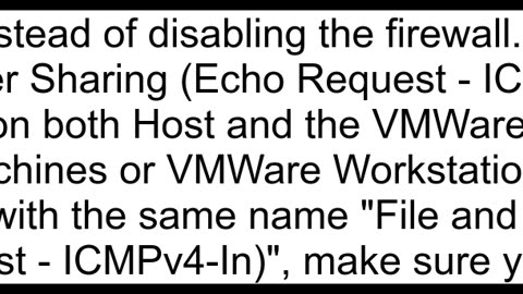 Why am I unable to ping my host machine from vm machine even though the network is bridge