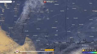 Heavy Military Chemtrail Attack on New Orleans, Missouri & The Gulf of Mexico