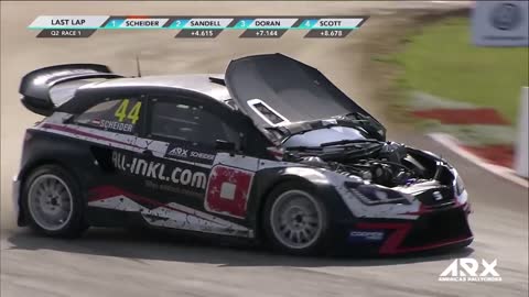 BLINDED BY THE BONNET: Timo Scheider Completes an ARX race with no vision