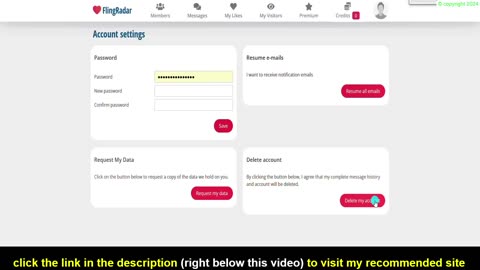 💥 How To Cancel Your Flingradar.com Account / Profile - How To Delete Your Flingradar Membership