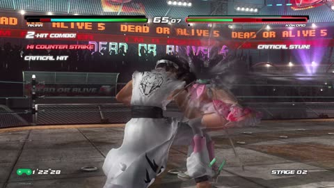 TAG TEAM AKIRA AND SARAH BRYANT DEAD OR ALIVE 5 GAMEPLAY