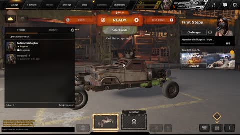 I PLAYED CROSSOUT AND I PLAYED WITH MY FRIEND