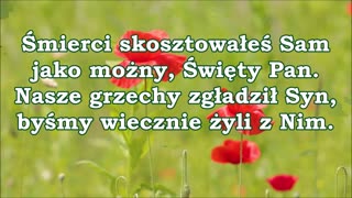 Pieśni Duchowe i Ewangelizacyjne PDiE 55 Jezu święty Panie nasz z śmierci uwolniłeś nas