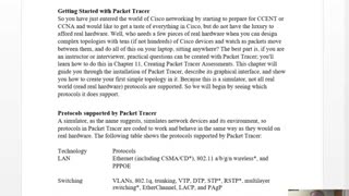 Cisco Packet Tracert part 1