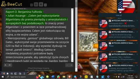 20 LISTOPAD 2022❌ PRZYWROCONA REPUBLIKA❌CODZIENNY RAPORT JUDY BUYINGTON❌AUDIO👉❌23 MIN PO POLSKU❌