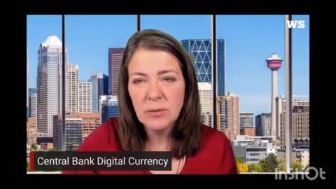 Danielle Smith The Central Bank Digital Currency Saleswoman For Canada! - Are You Ready To Wake Up Yet Canadians???