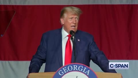 WATCH: Defiant Trump Decries Persecution, Brings Down The House At Georgia GOP State Convention