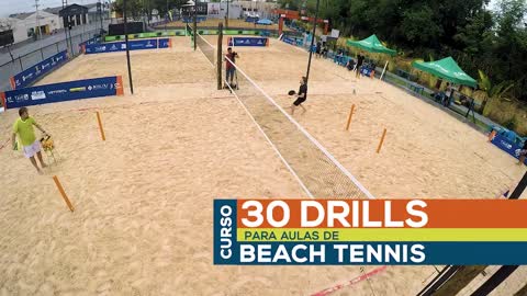 30 DRILLS para aulas de BEACH TENNIS - Nicola Procopi