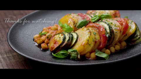 CHICKPEA and VEGETABLE CASSEROLE Recipe | Healthy Vegan and Vegetarian Meal Ideas | Chickpea Recipes