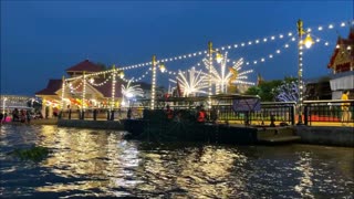 Boat tour Koh Kret island Pak kret Chao Phraya river Thailand