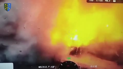 ‼️Russian tank instantly turns into a pile of scrap metal😍🔥