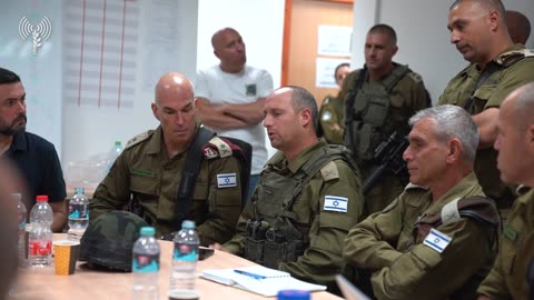 IDF: The Commanding Officer of the Northern Command, MG Ori Gordin, held