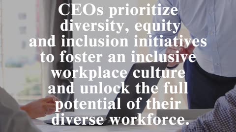 CEO Executive Leadership: Diversity, Equity & Inclusion