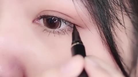 Natural Eyeliner Black Transparent Self-adhesive False Eyelashes
