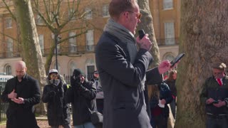 Laurence fox speech in London, March 2024