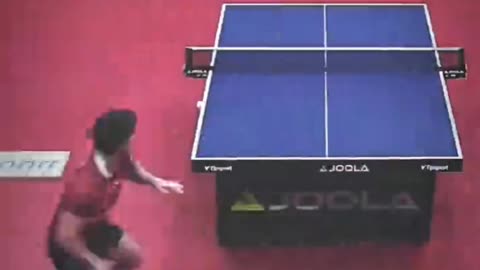 Great table tennis rally