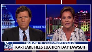 Kari Lake just went on Tucker Carlson and explained that our election system is rigged & corrupted