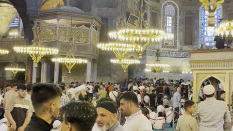 Ayat-ul-Kursi in hagia sophia Turkey