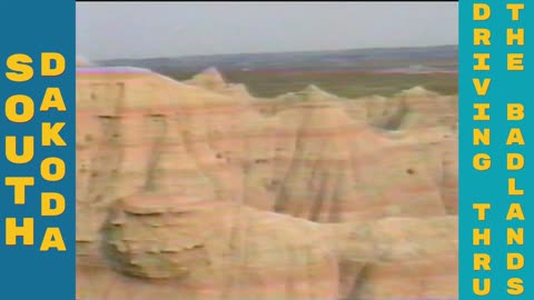 South Dakoda Trip 2000 - Driving Through The Badlands