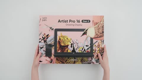 XPPen Artist Pro 16 (Gen 2) Graphics Tablet Monitor 16-inch Drawing Display