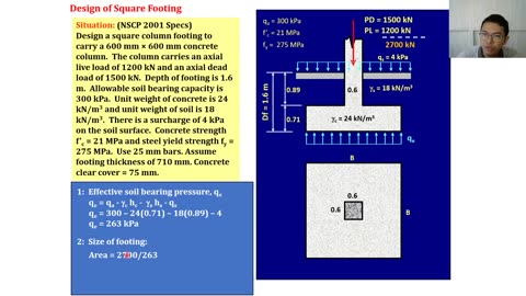 Seismic and Footing - pt3