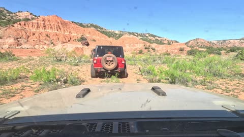 Palo Duro Canyon - Jeep Jamboree - 2024 - Day 1 - First Obstacle