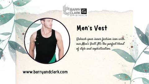 The Versatile Men's Vest: Elevating Your Wardrobe Game