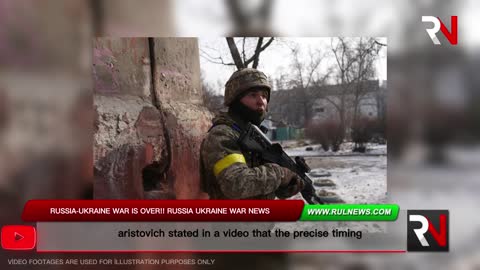 RUSSIA-UKRAINE WAR IS OVER??? Watch This LATEST NEWS