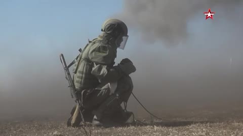 New footage of the work of Russian sappers, 12 000 explosive objects