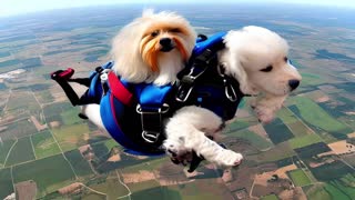 SKYDIVING DOGS