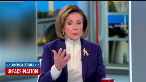 NANCY PELOSI: "When I hear people talk about inflation...we have to change that subject!"