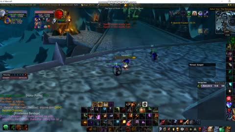 warlock vs paladin pvp world