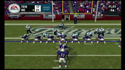 Madden NFL 2004 Franchise Year 1 Playoffs Divisional Round Titans At Patriots
