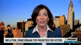 Gov. Kathy Hochul Claims Rising Crime in New York Is Just a 'Conspiracy Theory'