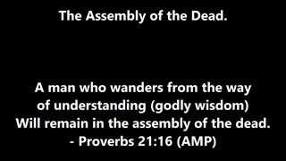 Godliness | The Assembly of the Dead. - RGW Hell on Earth Teaching