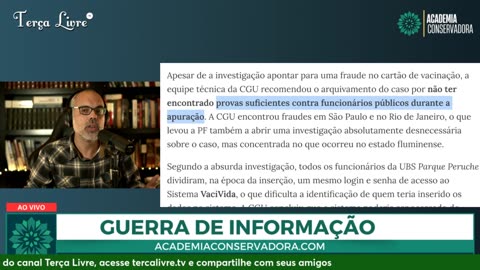 Guerra de Informação - 18/01/2024