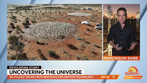 Construction begins on the world's largest radio telescope in Western Australia | Sunrise
