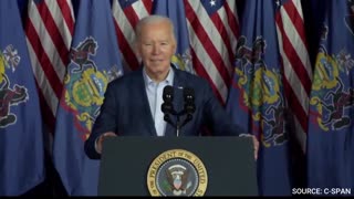 “I Think I Should Go Home Now”: Audience Silent As Biden Awkwardly Starts Speech