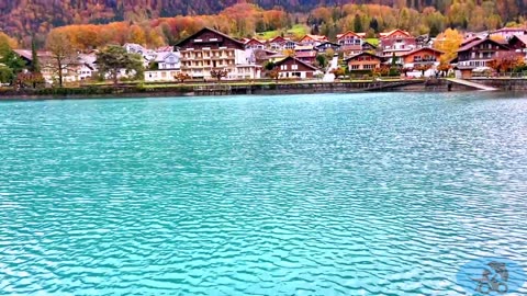 4K Switzerland lake Brienz